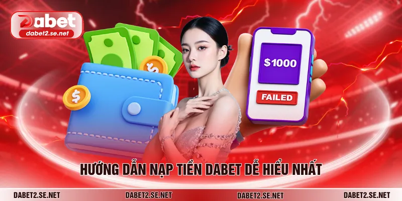 Hướng dẫn nạp tiền DABET dễ hiểu nhất