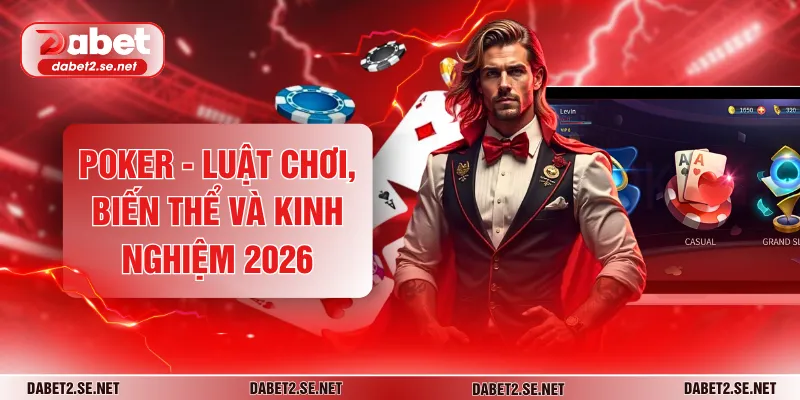 Poker - Luật Chơi, Biến Thể Và Kinh Nghiệm 2026