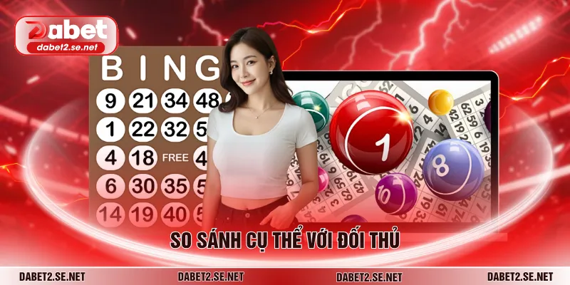 So sánh cụ thể với đối thủ